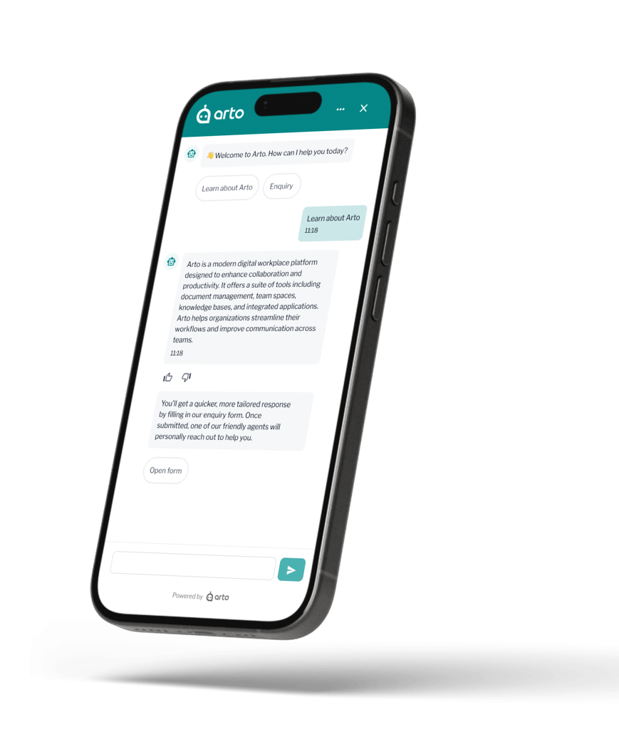 Arto AI assistant
