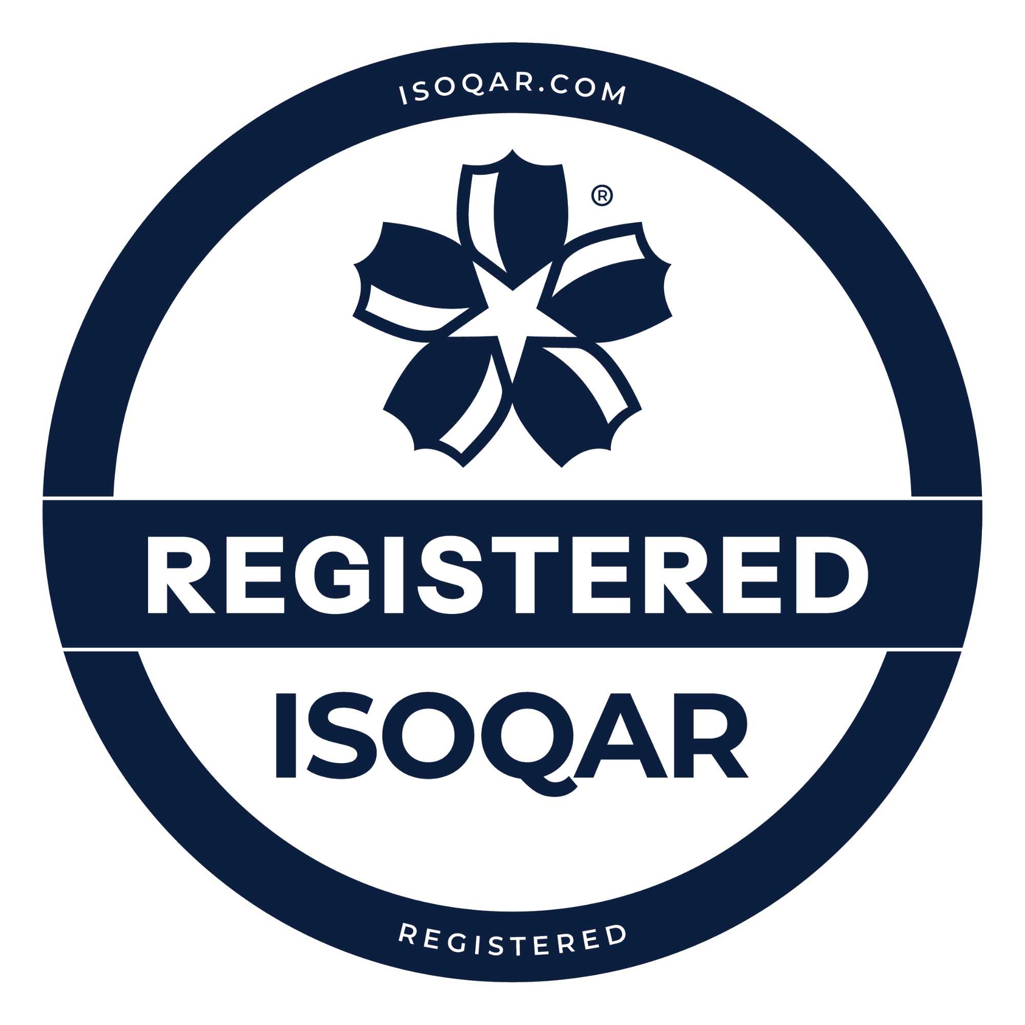 Registered ISOQAR logo